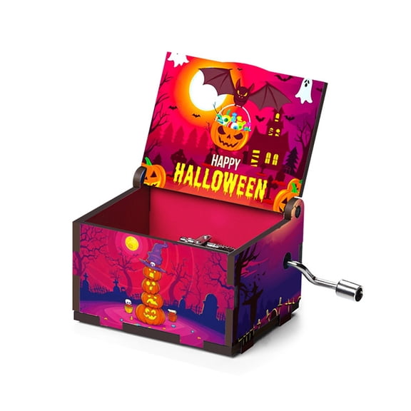 putnchl Witches Music Box Before Christmas This Is Halloween Vintage Present For Halloween, Christmas, Holiday, Party