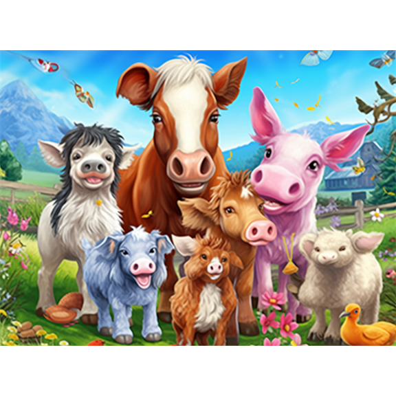 puzzles for adults 200 pieces for adults Mountain Meadow Sheep horse sunset wooden Challenging Puzzle Perfect for Game Nights 13.9'' x 9.8''