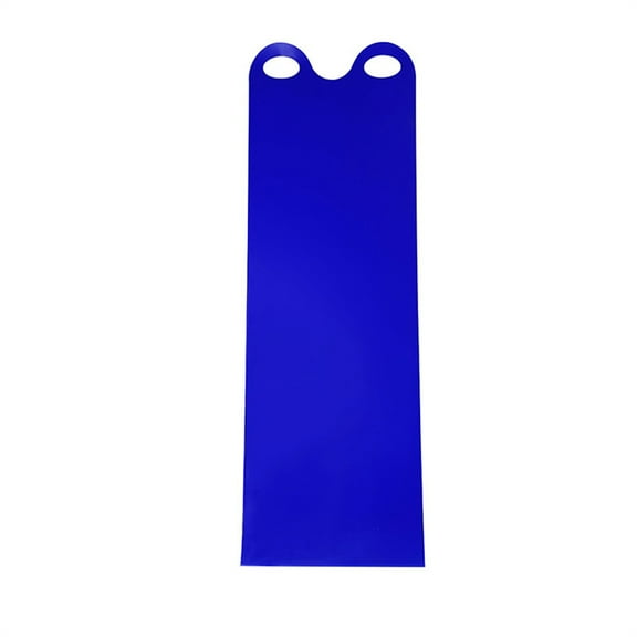 pvdgvd 1pc Kids Portable Snow Sled, 54x16.5in Extra Thick Roll Up Plastic Sled, Two Ergonomic Handles, Multi-Person Use for Snow Grass Sand Ice, Adults & Kids 4+