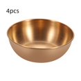 thumbnail image 1 of pvdgvd 4pcs Stainless Steel Condiment Dipping Bowls, Snack Soy Sushi Dippers with Polished Edges, Stable Base & Versatile, Kitchen Tool, 1 of 4