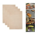 thumbnail image 1 of pvdgvd BBQ Grill Net, 4pcs Rectangle Mesh Non-stick for Meat Oven, Better Circulation & Easy Clean-up, 1 of 3