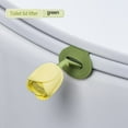 thumbnail image 1 of Toilet Lid Lifter, Anti-Dirty Handle Toilet Seat Cover, Toilet Cover Lifter with Buckle Design, Easy to Install and Clean, Soft PVC for Comfortable Use, 1 of 3