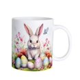 thumbnail image 1 of Easter Ceramic Coffee Mug, 350ml Tea Water Cup with Cute Rabbit Design, Perfect for Coffee, Tea, and Holiday Drinks, Ideal for Daily Use and Easter Gifting, 1 of 5
