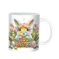 thumbnail image 1 of Easter Ceramic Coffee Mug, 350ml Tea Water Cup with Cute Rabbit Design, Perfect for Coffee, Tea, and Holiday Drinks, Ideal for Daily Use and Easter Gifting, 1 of 6