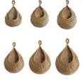 thumbnail image 1 of Hanging Wall Fruit and Vegetable Basket, Woven Storage Basket for Kitchen, Bathroom, and Living Room, Natural Jute Basket for Organizing and Displaying Produce, 1 of 3