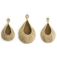 thumbnail image 1 of Hanging Wall Fruit and Vegetable Basket, Woven Storage Basket for Kitchen, Bathroom, and Living Room, Natural Jute Basket for Organizing and Displaying Produce, 1 of 2