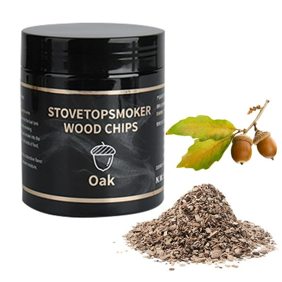 Natural Apple, Pecan Smoked Cocktails, Smoked Materials for Molecular Cooking, 80g Wooden Smoker Chips, Strong Smoky Flavor for Meats, Fish, and More