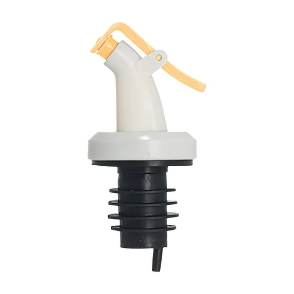 pvdgvd Oil Pour Spout Dispenser, Leak-Proof Nozzle for Olive Oil Vinegar, Food Grade Rubber Fit for Most Bottles, Kitchen Tool (2PC)