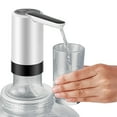 thumbnail image 1 of pvdgvd Portable Water Bottle Pump, Desktop Dispenser for 5 Gallon Universal Bottles, USB Charging Automatic Water Dispenser with Smart Quantitative Pumping, Suitable for Home, Office & Outdoor, 1 of 7