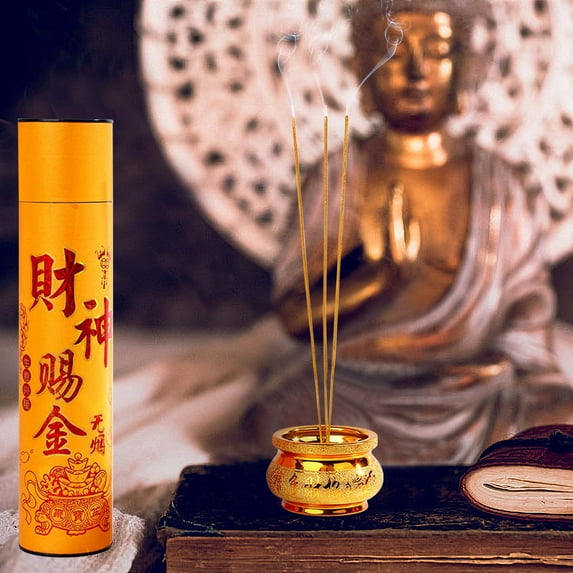 pvdgvd Sandalwood Incense Sticks, 500pcs Household Buddha Offering Incense, Slow Burning & Natural Ingredients