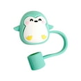 thumbnail image 1 of Silicone Straw Tips Drinking Cap, 6-8mm Straw Sealing Tools, Creative Cup Accessories, Anti-Spill and Airtight Straw Covers for Outdoor Activities, 1 of 2