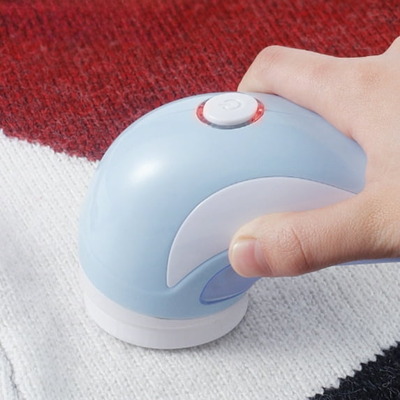 pvdgvd Sweater Lint Remover, USB Rechargeable 3-Blade with Strong Suction, Large Container for Clothes Curtains Sofa