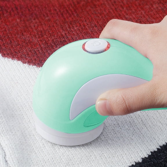 pvdgvd Sweater Lint Remover, USB Rechargeable 3-Blade with Strong Suction, Large Container for Clothes Curtains Sofa