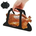 thumbnail image 1 of pvdgvd Thanksgiving Roast and Turkey Lifter - Helps Lift Roasts, Turkey, Chicken Easily Without Burns, Heat Resistant, Easy to Clean - for Outdoor Grilling, Indoor Cooking - 1 Piece, 1 of 6
