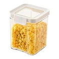 thumbnail image 1 of pvdgvd Transparent Plastic Storage Containers, Airtight for Grains Nuts Oats, Food-grade & Stackable, Kitchen Pantry Organizer, 1 of 2