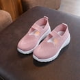 thumbnail image 1 of pwidon Toddler Girls Mary Jane Walking Shoes Breathable Mesh Non Slip Lightweight Kids Casual Sneakers Pink 26, 1 of 8