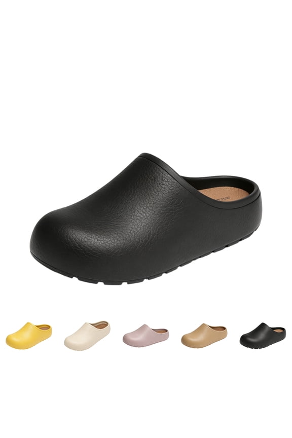 Women's EVA Clog Closed Toe Mule Slides Waterproof Slip On Non Slip Comfort Casual Garden Work Indoor Outdoor Clogs Coffee 7
