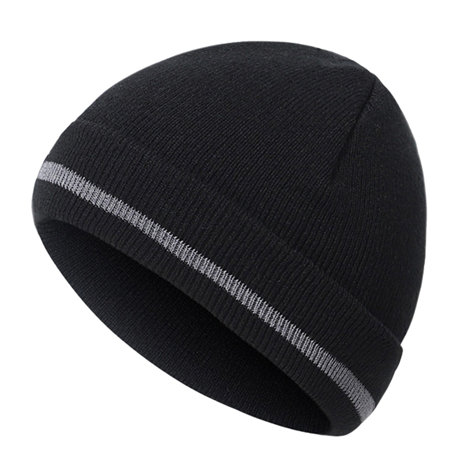 pxiakgy baseball cap adult reflective knit beanie hats warm winter hats