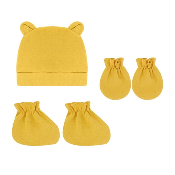 pxiakgy baseball cap hats baby boys cotton beanie caps hat baby soft skull caps hat for baby boy's 0-12 months hat mittens and socks set l + one size