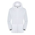 thumbnail image 1 of pxiakgy coat for men women casual top windproof rainproof men's windbreaker jackets ultra-light men's coats & jackets men jackets & coats white + xl, 1 of 4