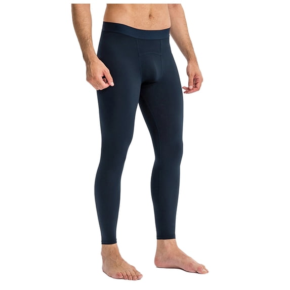pxiakgy jeans for men elasticity and high tights leggings men's fitness quick and sports training trousers perspiration and drying men's pants men gym pants navy blue + l