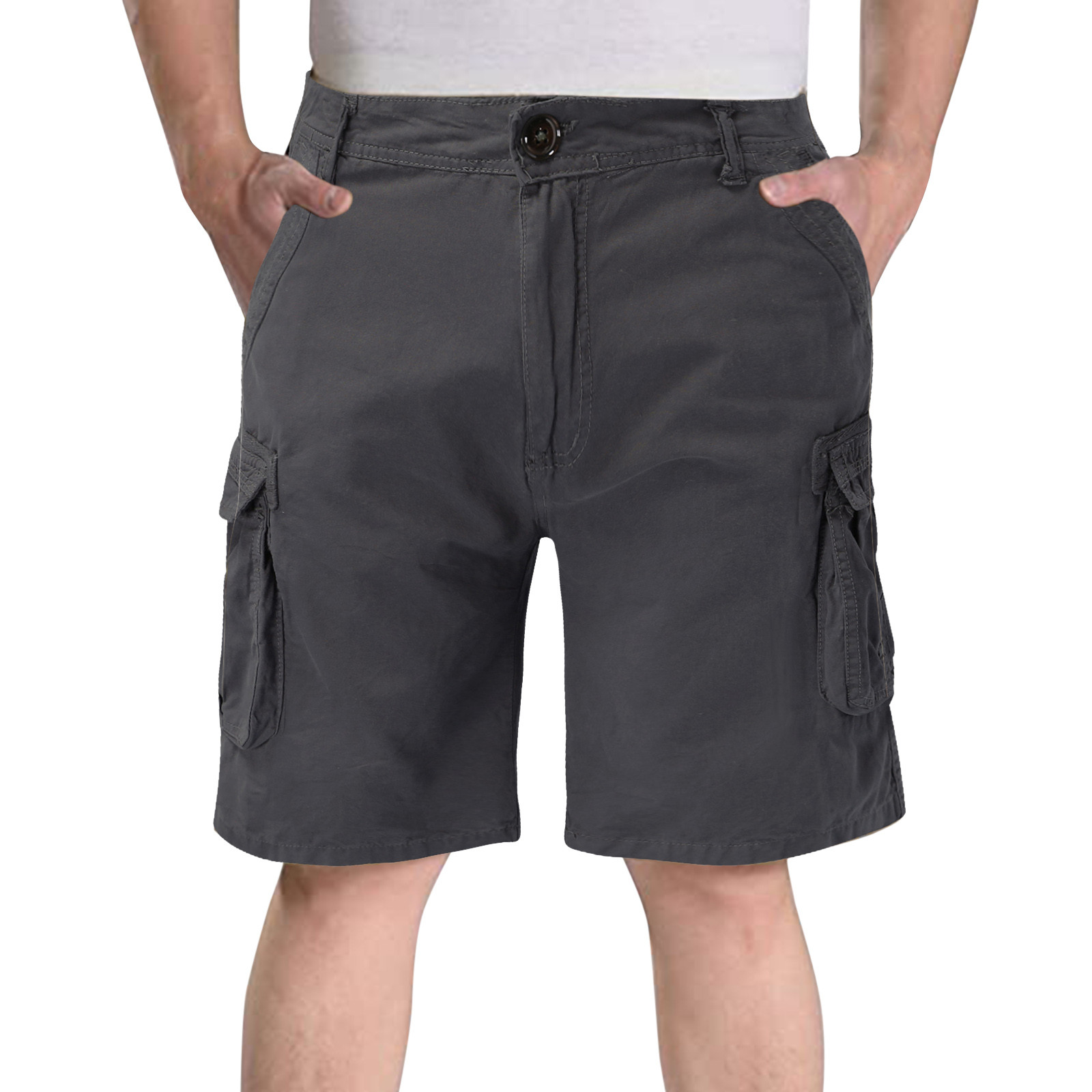 pxiakgy mens shorts men's summer casual short pant solid color casual