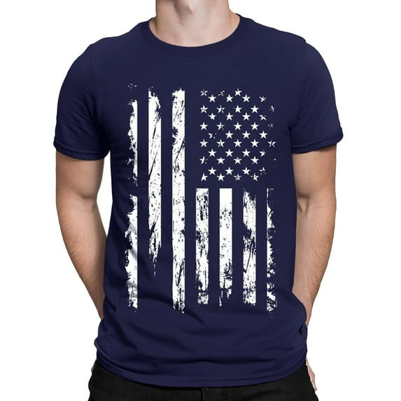 pxiakgy shirts for men men t shirt independence day 3d digital printing casual basic tee tops men formal shirts dark blue + xl