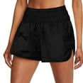 thumbnail image 1 of pxiakgy shorts for women womens quick dry workout shorts elastic high waist running yoga pants black + l, 1 of 5