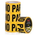 thumbnail image 1 of pyle 4 Pieces Safety Yellow No Parking Barricade Tape Set - 656 Foot Long Tape Roll Suitable for a Wide Range of Applications, Including Roadworks, Events, and Hazardous Areas, 1 of 7