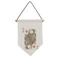 thumbnail image 1 of q playing cards pattern Canvas Flag Hanging Wall Art Decor Banner, 1 of 3