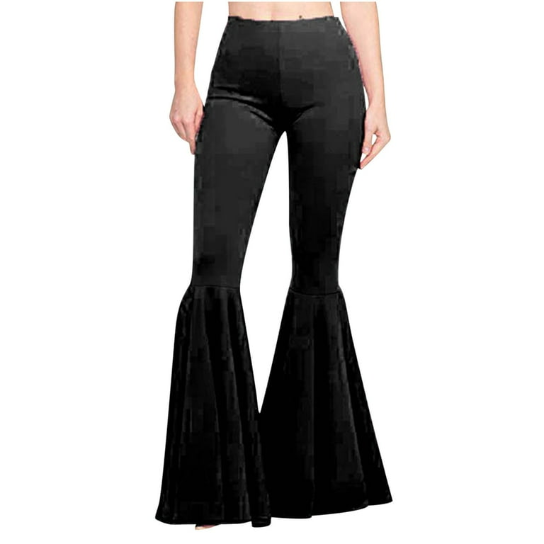 qILAKOG Bell Bottom Pants For Women, Women's Fashion Casual