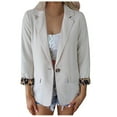 thumbnail image 1 of qILAKOG Blazer Dress for Women Casual Blazers Open Front Business Lapel Long Sleeve Jackets Plus Size Lightweight Work Office Blazer Cardigan Work Clothes for Women, 1 of 8
