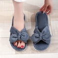 thumbnail image 1 of qILAKOG Womens Fuzzy Slippers Memory Foam Slippers Cozy Plush Home Slippers Open Toe House Shoes Indoor Outdoor Slide Slipper Home Shoes Indoor Slippers Gray 7.5-8.5, 1 of 5