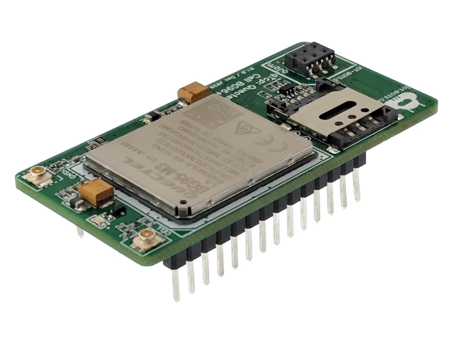 qTop Arduino MKR Compatible LTE Cat-M1 / NB-IOT / EGPRS GNSS BG95 shield
