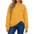 thumbnail image 1 of qafoshin Plus Size Sweatshirts for Women Oversized Pullover Long Sleeve Tops Crew Neck Basic Daily Tops, 1 of 6