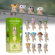 qazqa 1pc Sonny Angel Hippers Blind Box Holds His Chin Angel Series Anime Figures Toy