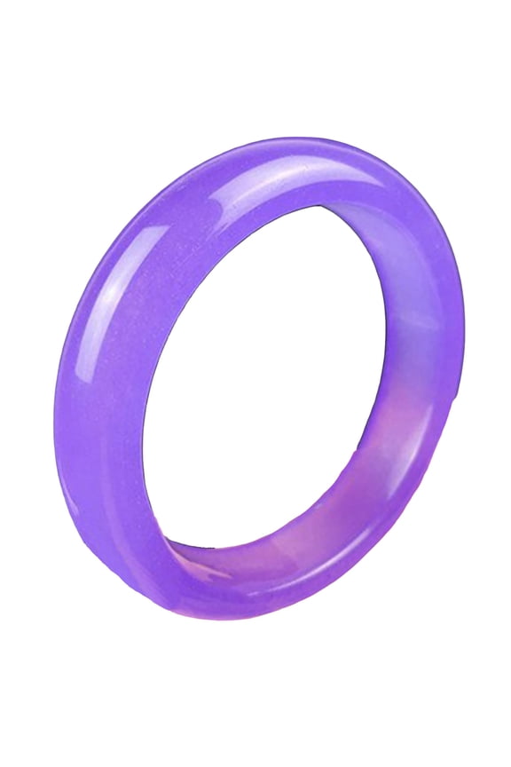 Lavender Jade Bangle Bracelet for Women 58-62mm - Natural Handmade Good Luck Gift - Elegant & Versatile Jewelry for Any Occasion