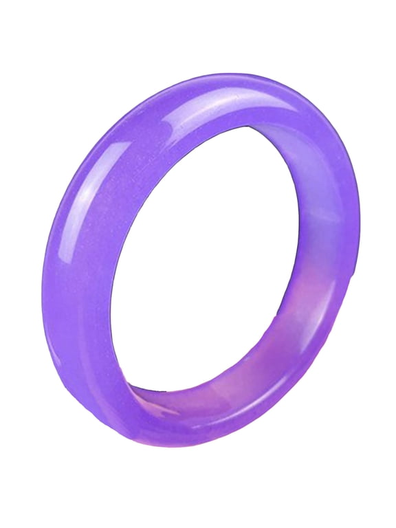 Lavender Jade Bangle Bracelet for Women 58-62mm - Natural Handmade Good Luck Gift - Elegant & Versatile Jewelry for Any Occasion