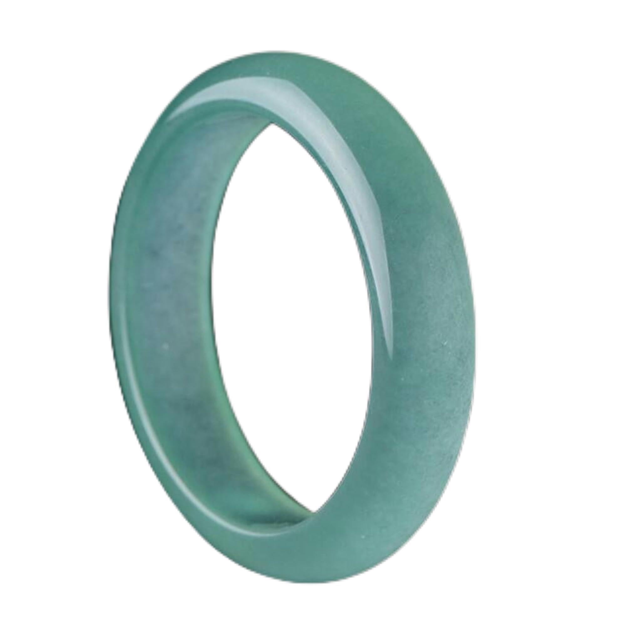 qczoyo Lavender Jade Bangle Bracelet for Women 58-62mm - Natural Handmade Good Luck Gift - Elegant & Versatile Jewelry for Any Occasion