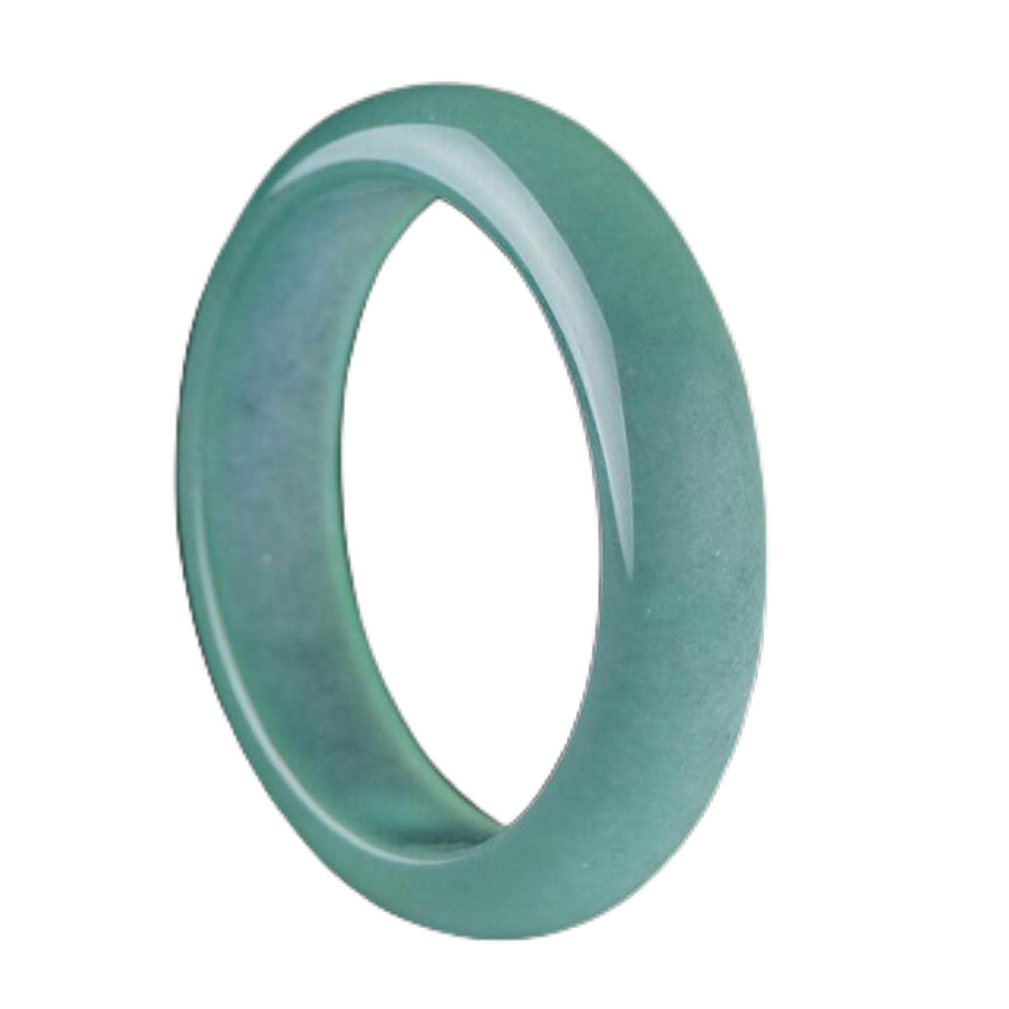 qczoyo Lavender Jade Bangle Bracelet for Women 58-62mm - Natural Handmade Good Luck Gift - Elegant & Versatile Jewelry for Any Occasion
