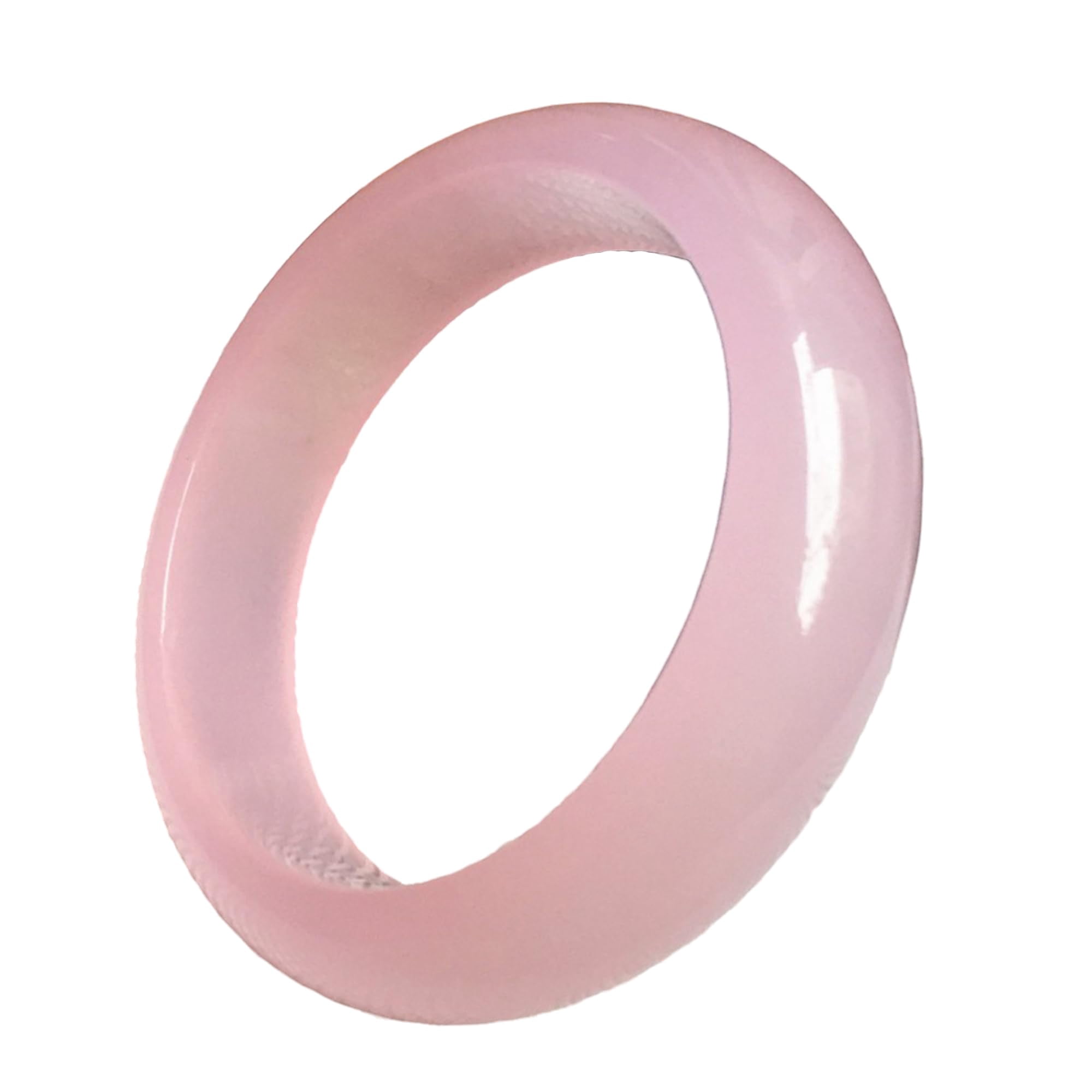 qczoyo Lavender Jade Bangle Bracelet for Women 58-62mm - Natural Handmade Good Luck Gift - Elegant & Versatile Jewelry for Any Occasion