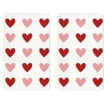 thumbnail image 1 of qefuia Valentines Day Kitchen Towels 18x26 Inch Set of 2 Red Pink Heart Love Valentine Dish Cloths Farmhouse Wedding Anniversary Hand Towels for Kitchen Decoration, 1 of 6