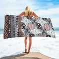 thumbnail image 1 of qelini Beach Towels Oversized Microfiber Sandproof Soft Lightweight Quicks Dry Summer Microfiber Beach Towels for Beach Swimming Pool Home and Gardens Free Size, 1 of 9