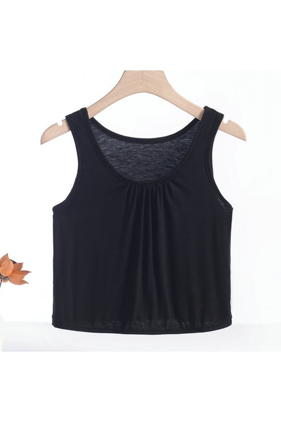 Camisoles for Women with Built in Bra Loose Tank Tops Sleeveless Summer Casual Fashion Yoga Tops Basic Edition Sports Chest Pad Sleeveless Solid Color M-5XL