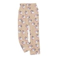 thumbnail image 1 of qelini Fuzzy Pajama Pants for Women Elastic Waist Pants Santa Claus Print Loungewear Pants Warm PJs Bottoms with Pockets, 1 of 6