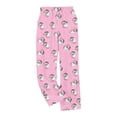 thumbnail image 1 of qelini Fuzzy Pajama Pants for Women Elastic Waist Pants Santa Claus Print Loungewear Pants Warm PJs Bottoms with Pockets, 1 of 6