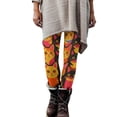 thumbnail image 1 of qelini Halloween Cat Leggings for Women Plus Size Elastic Waist Long Pants Halloween Print Stretch Pants for Fitness Running, 1 of 8