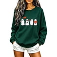 thumbnail image 1 of qelini Halloween Pullover Sweatshirt for Women Plus Size Pumpkin Tees Sweater Tops Long Sleeve Crew Neck Outfit Holiday, 1 of 4