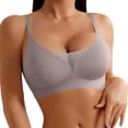 thumbnail image 1 of qelini Lace Bras for Women Thin Strap Wireless Breathable Bralettes Side Support Seamless Everyday Tshirt Bra, 1 of 7