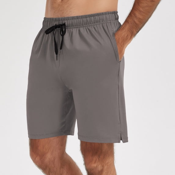 qelini Mens Swim Trunks Big and Tall Loose Pockets Elastic Waist Bermuda Shorts Print Summer Beach Shorts